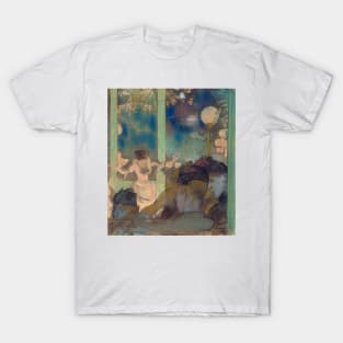 Mademoiselle Becat at the Cafe des Ambassadeurs by Edgar Degas T-Shirt